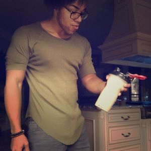 golden aesthetics sage long-sleeve